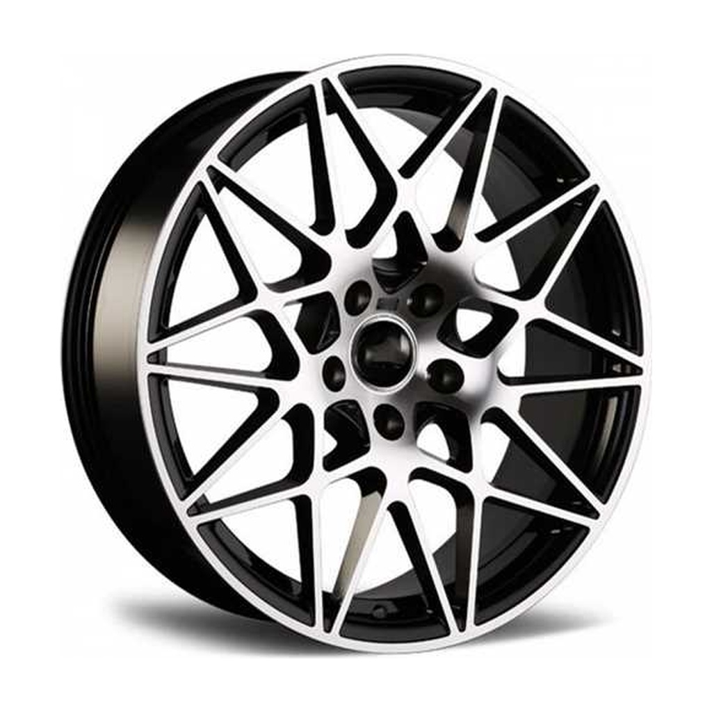 LJA-DX1153-02 9,5x19" 5x112 ET37 66,6 Black Finished Jant