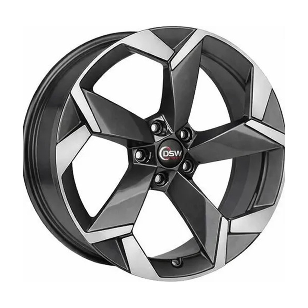 LJA-DX1210-02 8x19" 5x112 ET42 57,1 Gun Metal Finished Jant