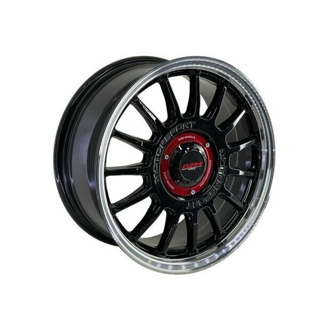 LJA-GX1179-03 7.0x16 8x100/108 ET35 67.1 Black Lip Polished Jant