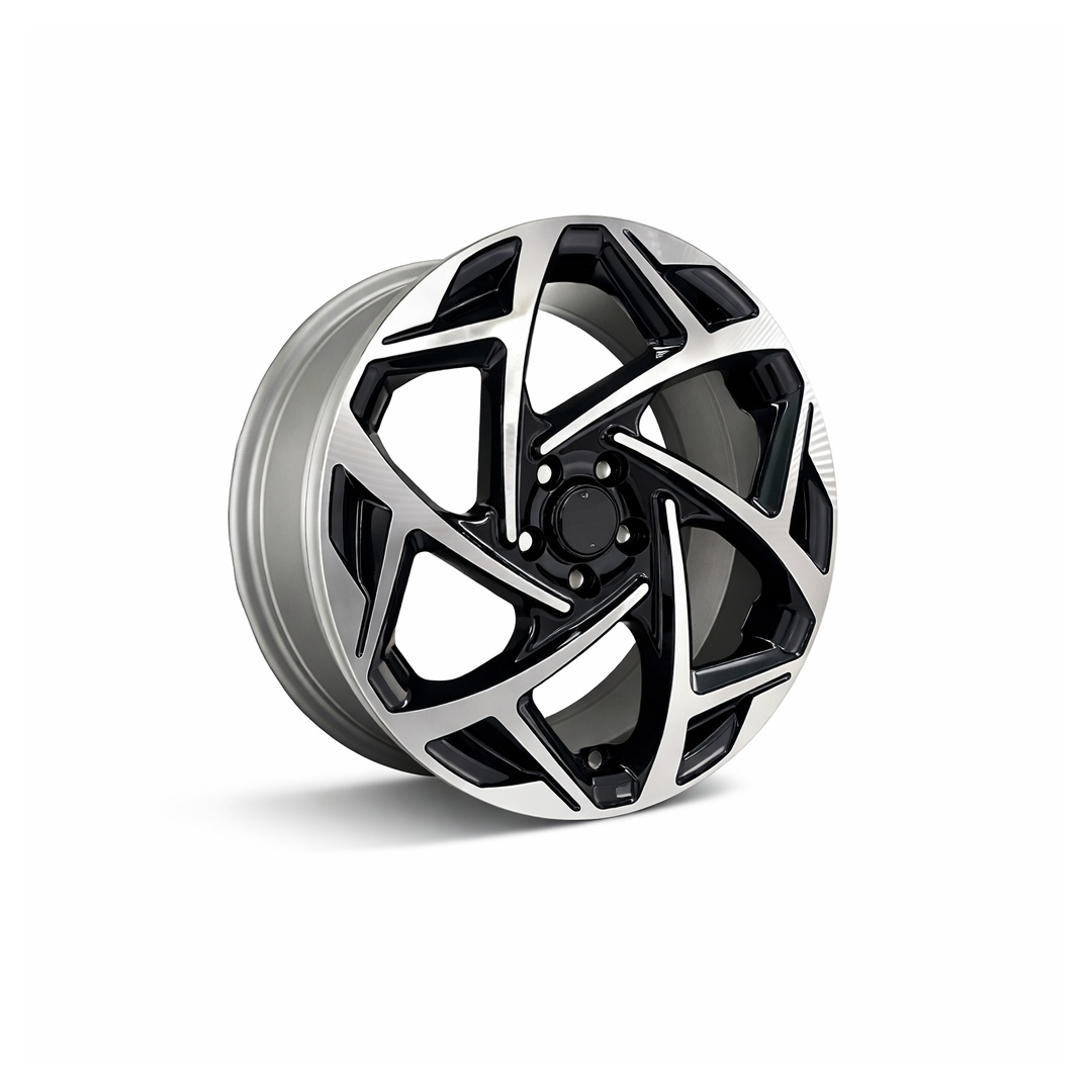 LJA-GX175-01 7.5x17 4x100 ET35 67.1 Black Finished Jant
